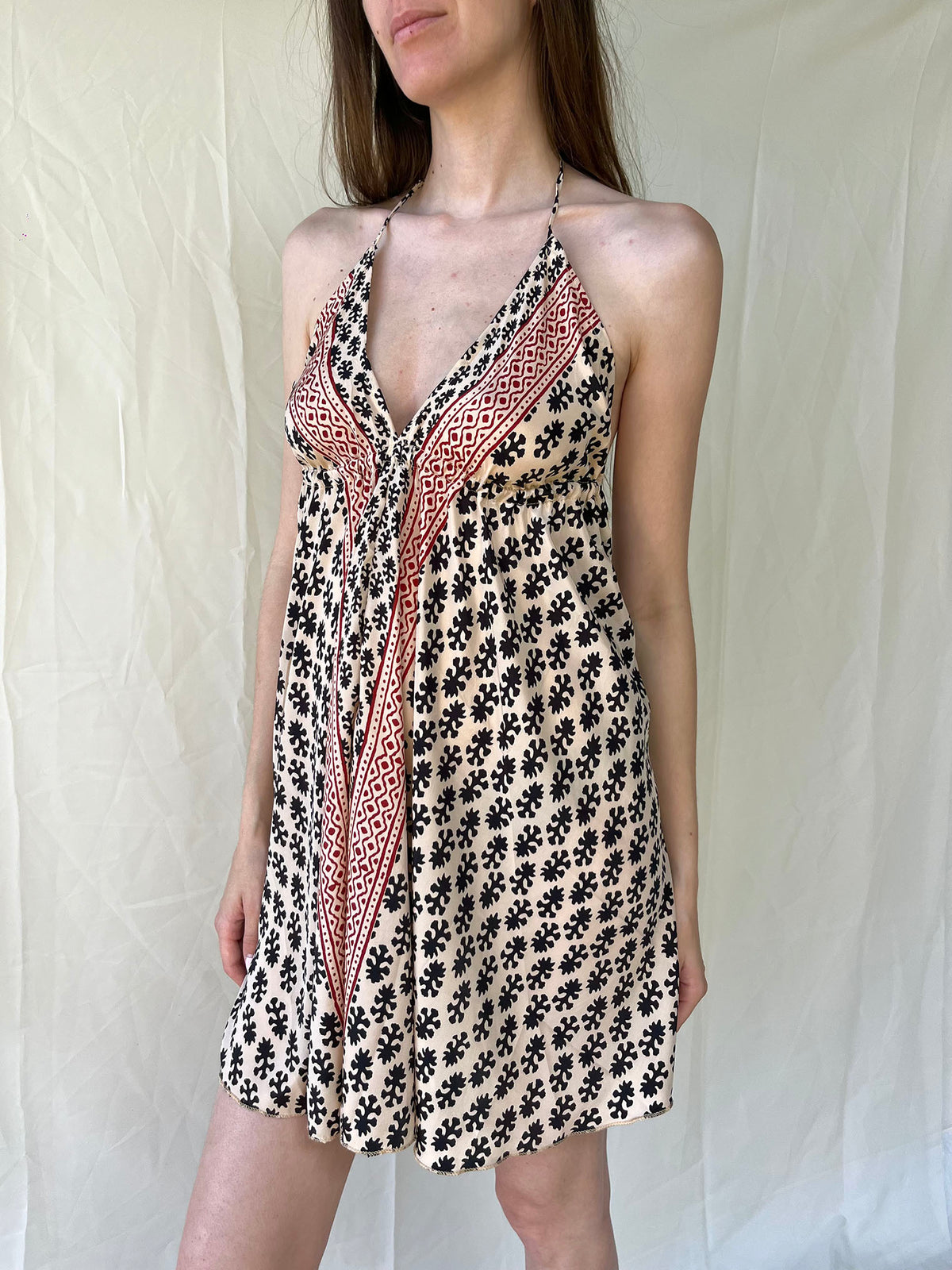 Silk Venus Short Dress n.8 - Bohemia Couture