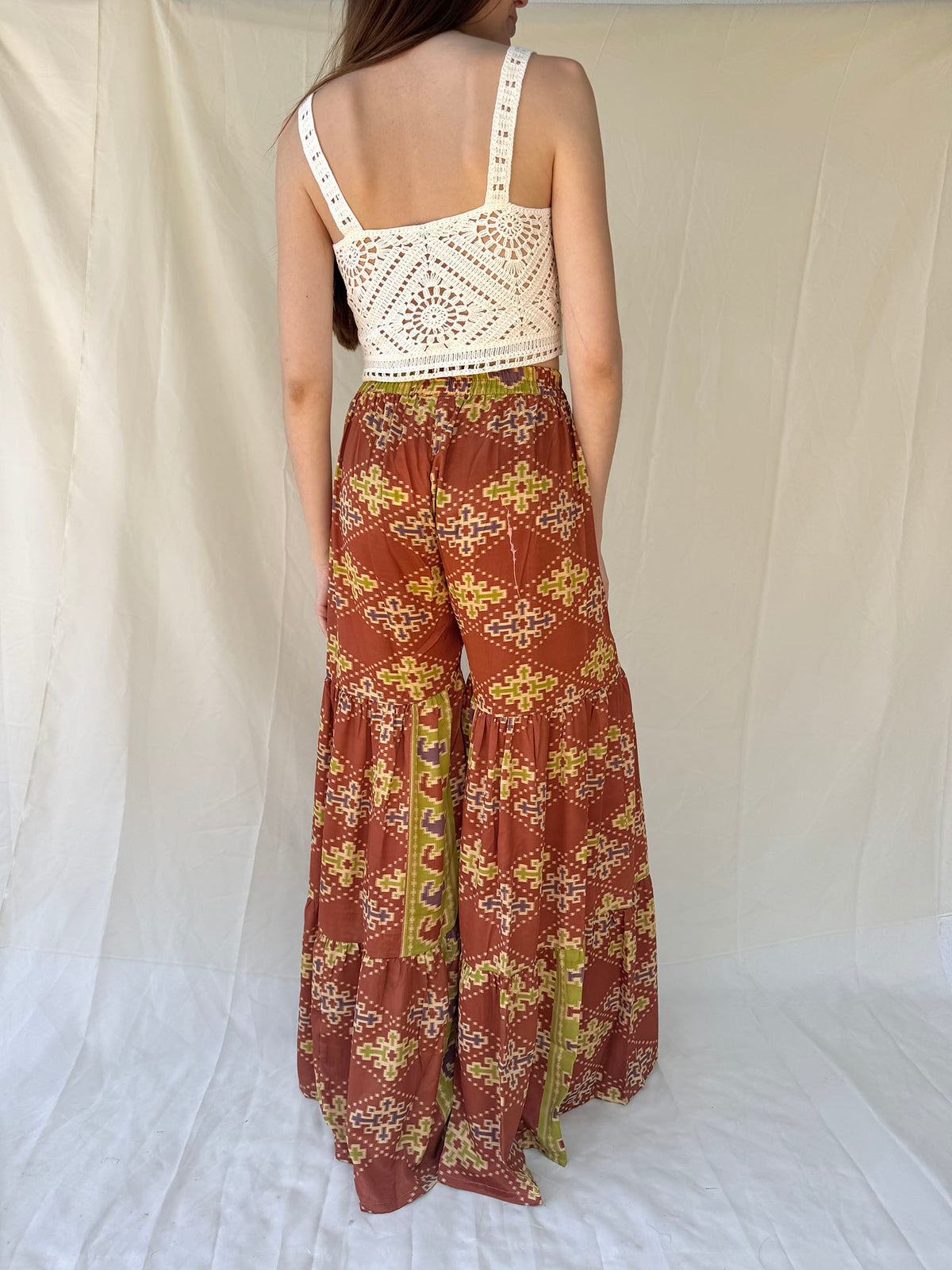Silk Woodstock Pant n.8 - Bohemia Couture
