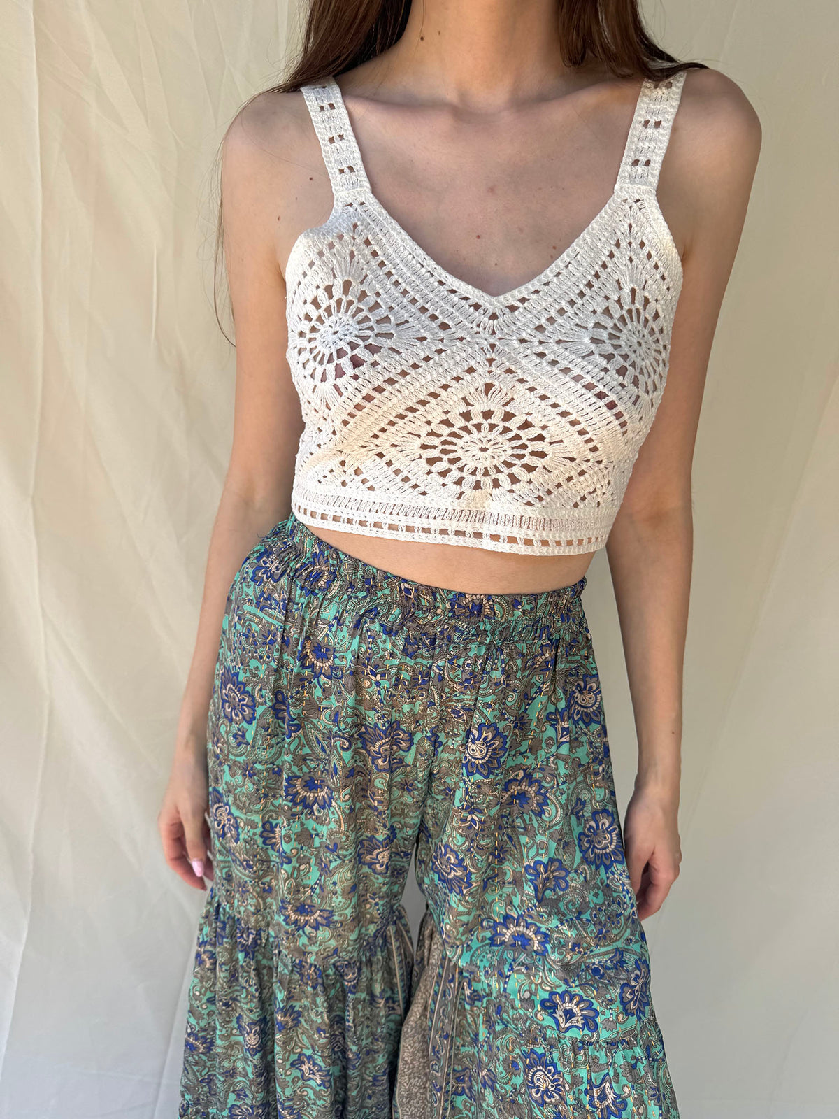 Silk Woodstock Pant n.10 - Bohemia Couture