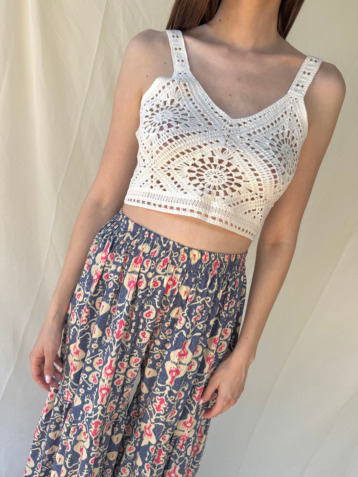 Silk Woodstock Pant n.11 - Bohemia Couture