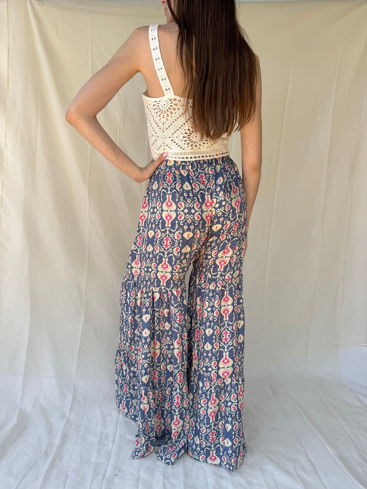 Silk Woodstock Pant n.11 - Bohemia Couture