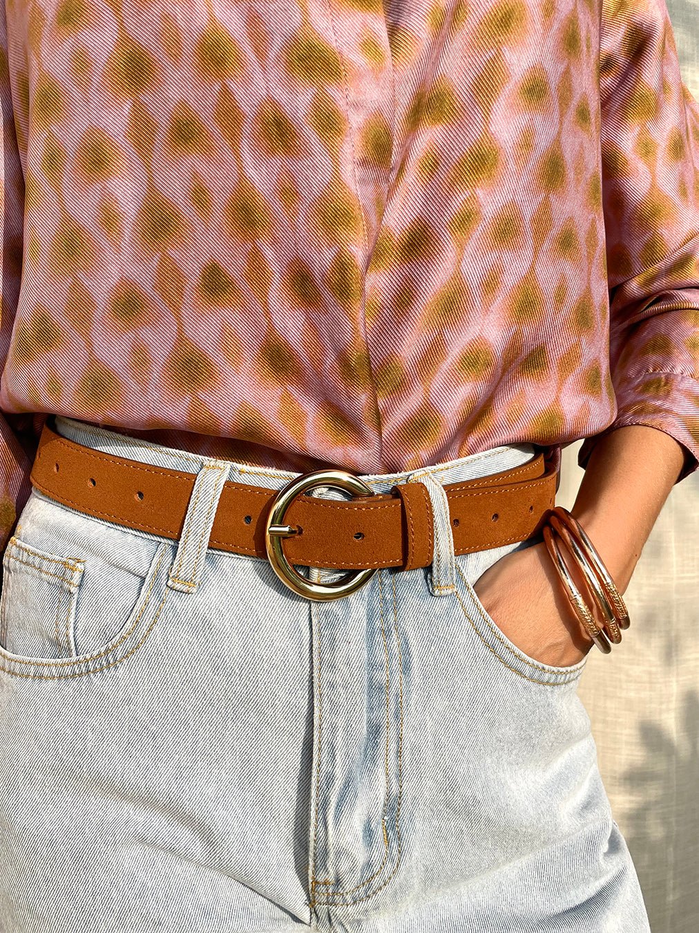 Isabel Belt - TAN - Bohemia Couture