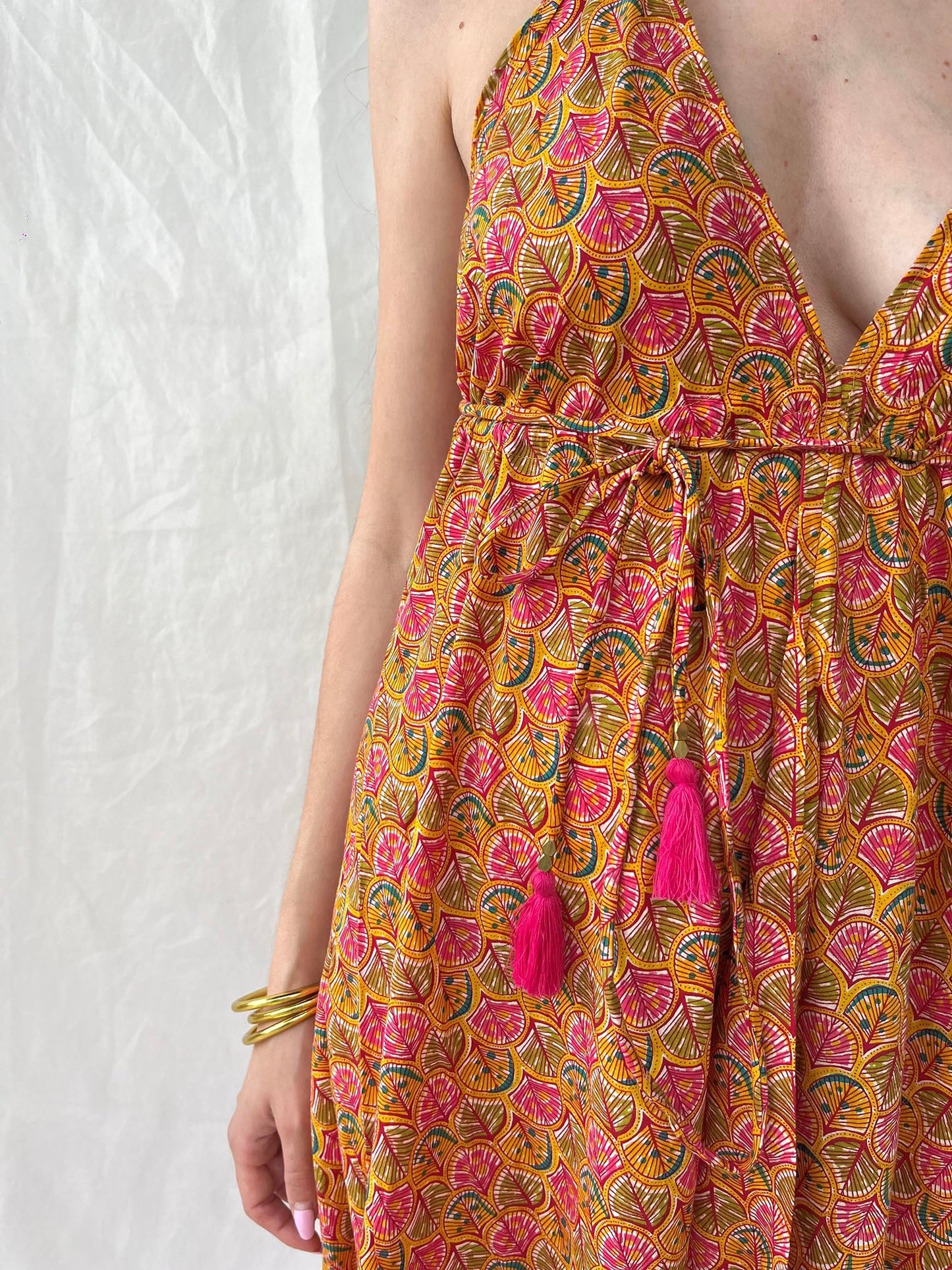 Cotton Venus Long Dress n.2 - Bohemia Couture