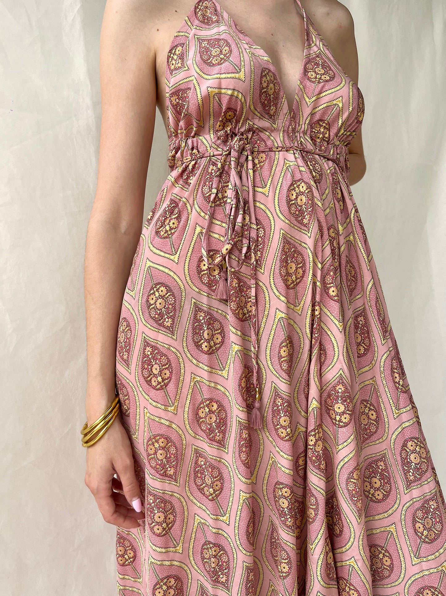 Silk Venus Long Dress n.1