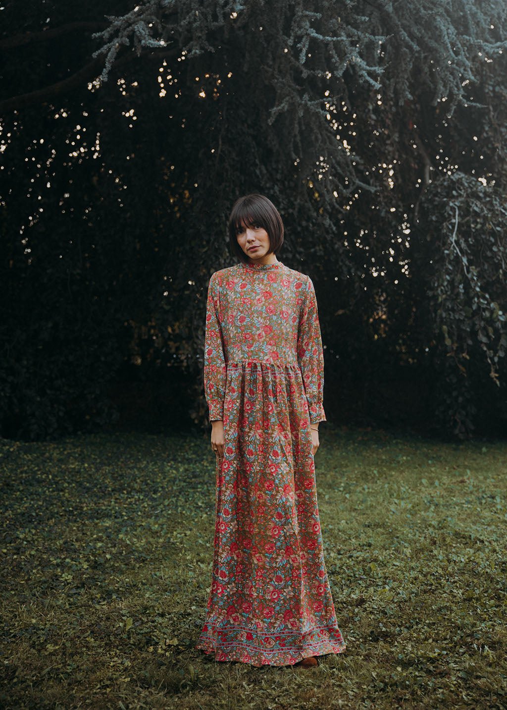 Silk Vicky Long Dress n.22 - Bohemia Couture
