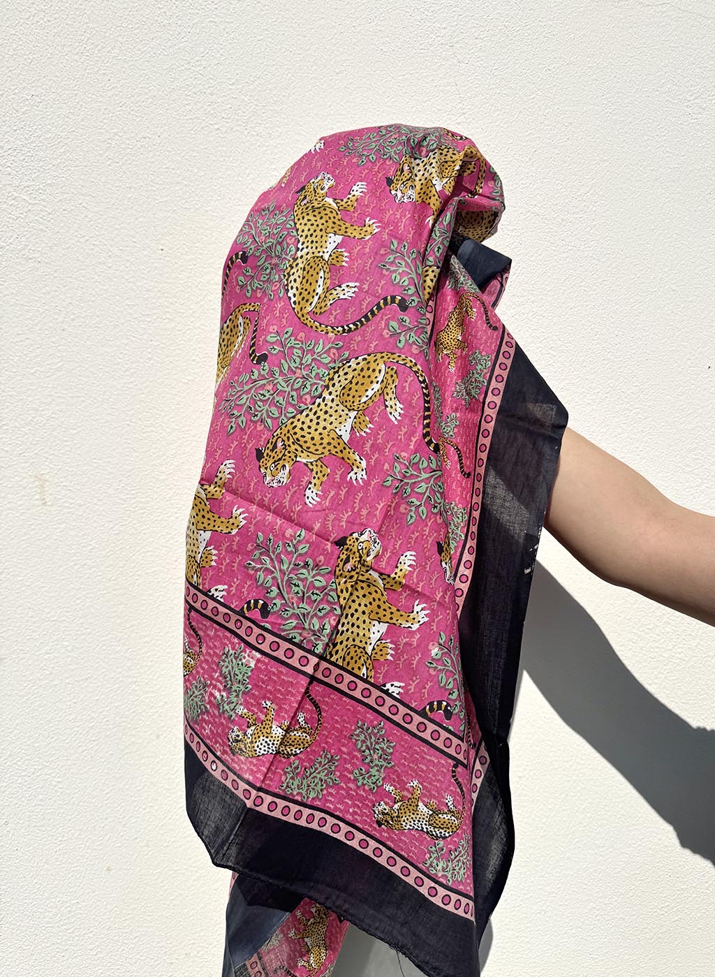 Cotton Pareo n.217 Fuxia Safari - Bohemia Couture