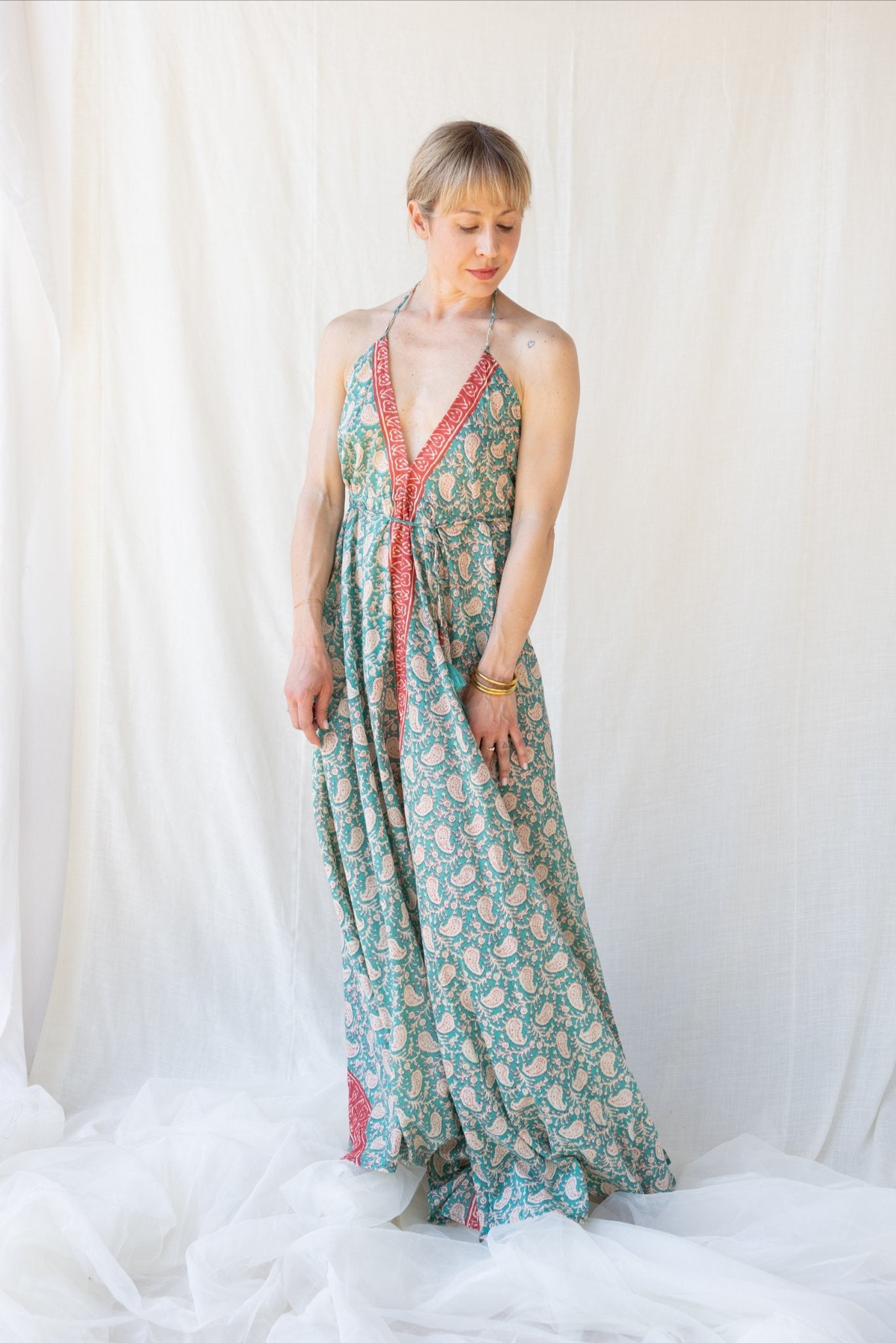 Cotton Venus Long Dress n.8 - Bohemia Couture