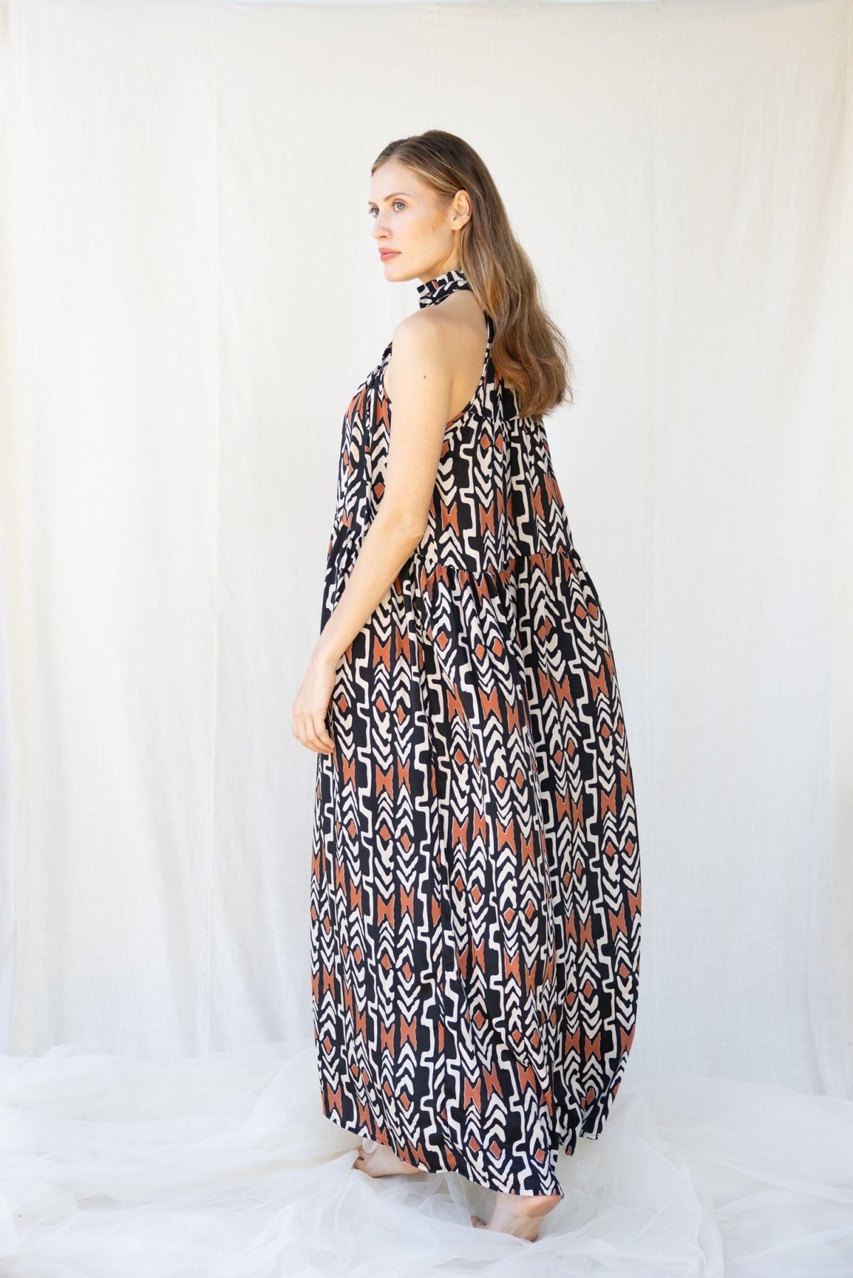Silk Sunday Long Dress n.8 - Bohemia Couture