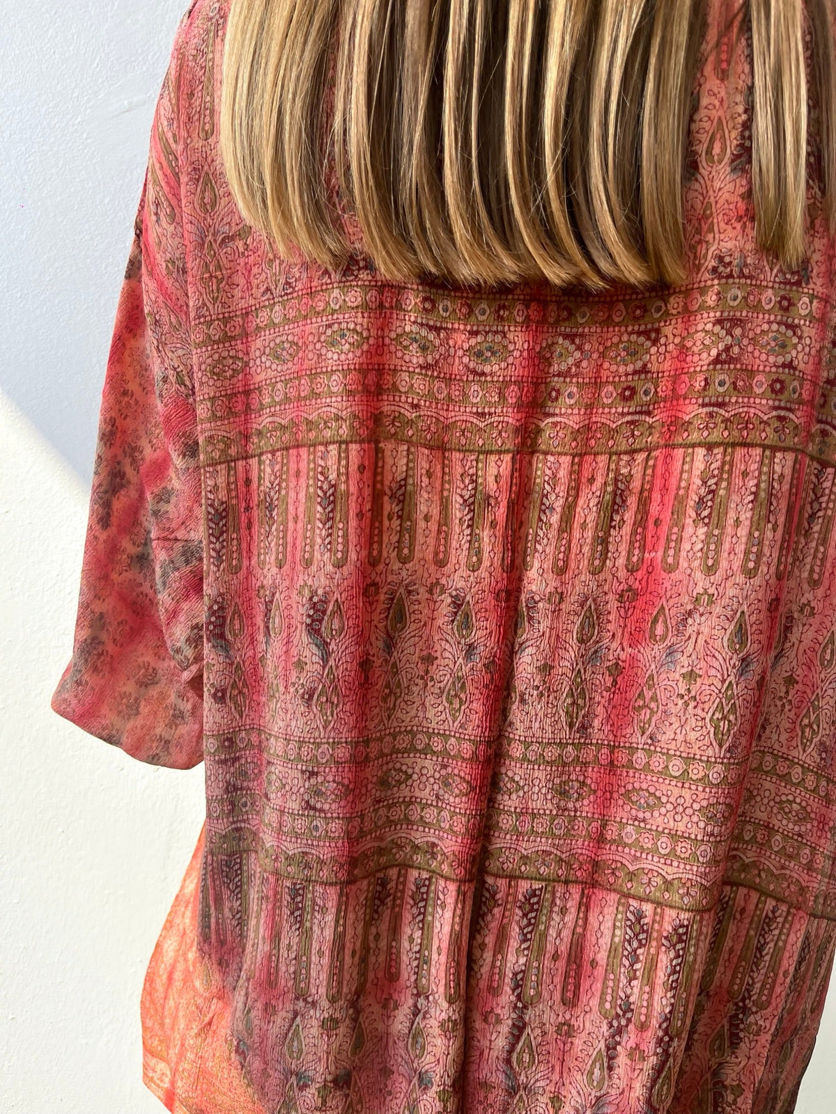 Silk Tie Dye Cardigan n.13 - Bohemia Couture