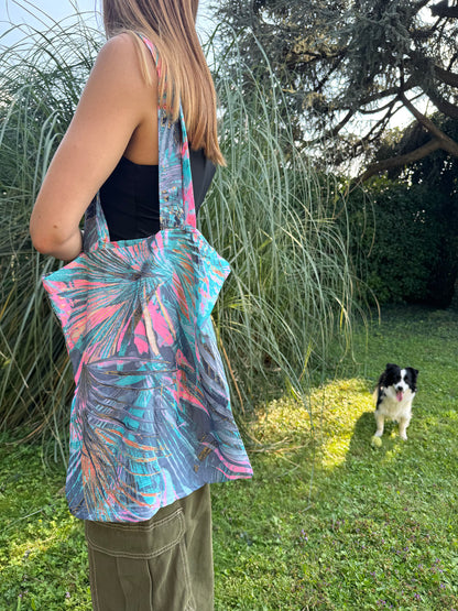 Vintage Silk Carry Bag n.35