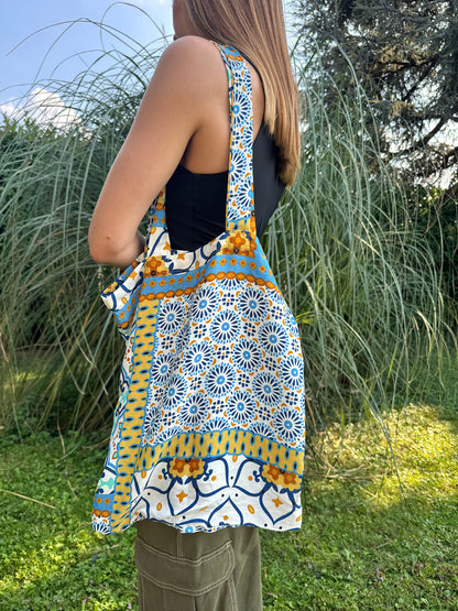 Vintage Silk Carry Bag n.36