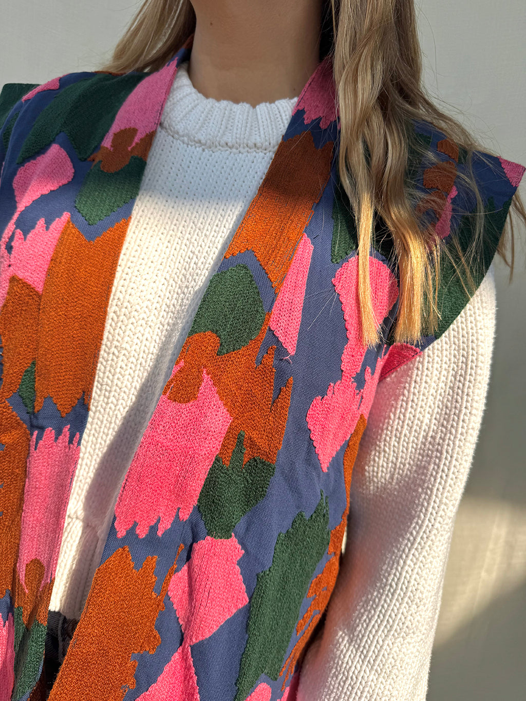 Majorelle Kimono Waistcoat n.7