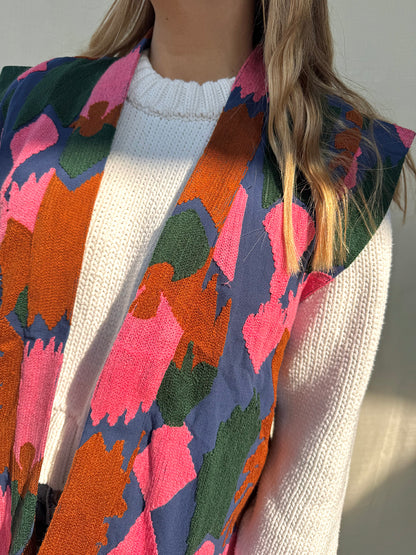 Majorelle Kimono Waistcoat n.7