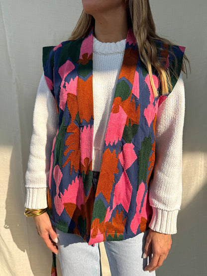 Majorelle Kimono Waistcoat n.7