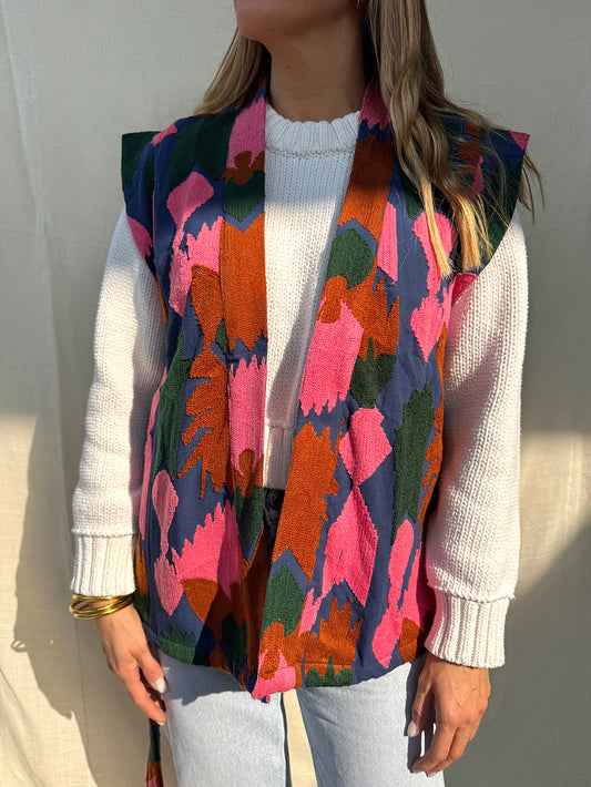 Majorelle Kimono Waistcoat n.7