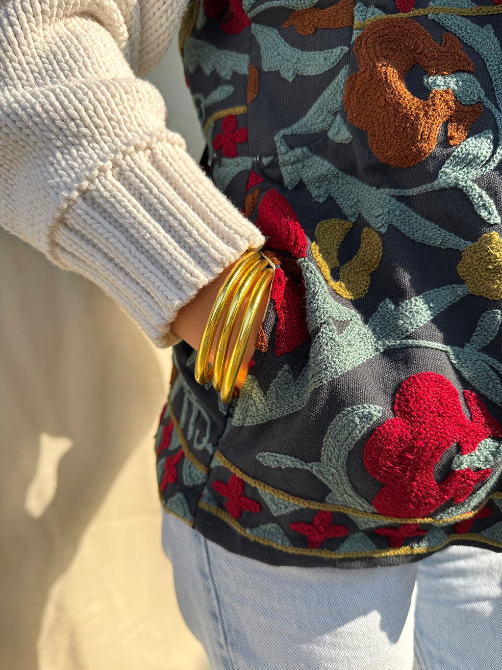 Majorelle Kimono Waistcoat n.8