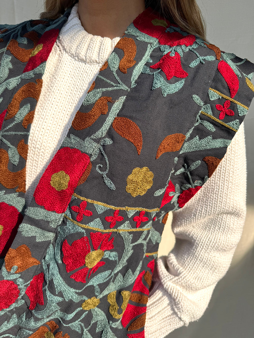 Majorelle Kimono Waistcoat n.8