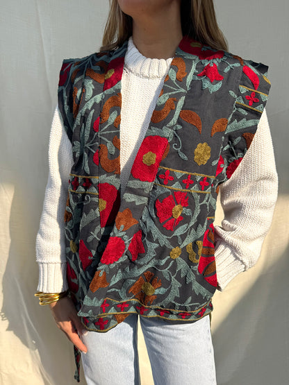 Majorelle Kimono Waistcoat n.8