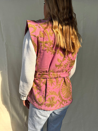 Majorelle Kimono Waistcoat n.9