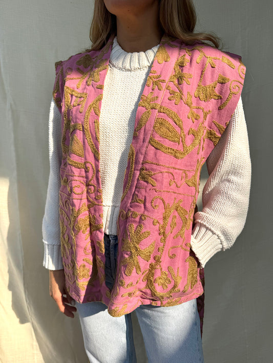 Majorelle Kimono Waistcoat n.9