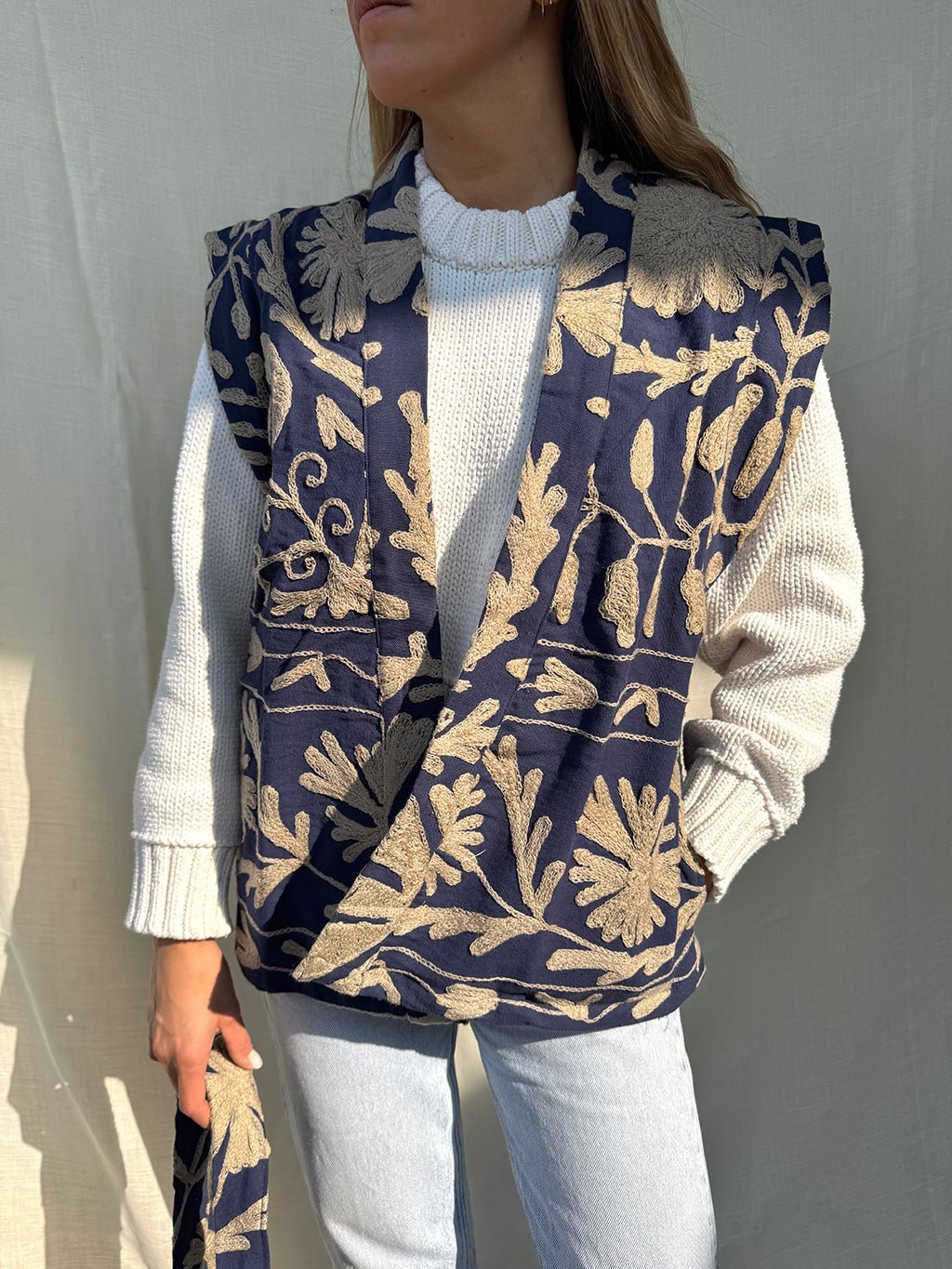Majorelle Kimono Waistcoat n.10 - Bohemia Couture