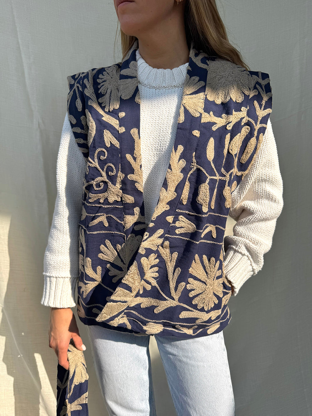 Majorelle Kimono Waistcoat n.10