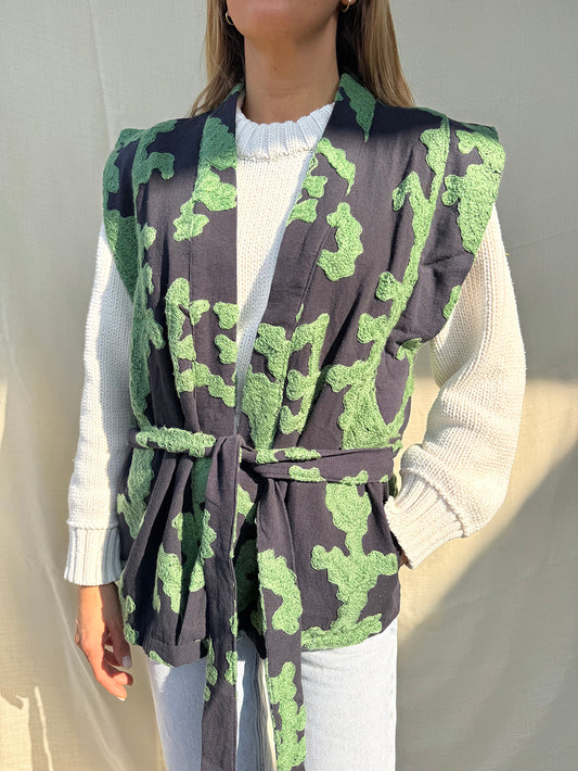 Majorelle Kimono Waistcoat n.11