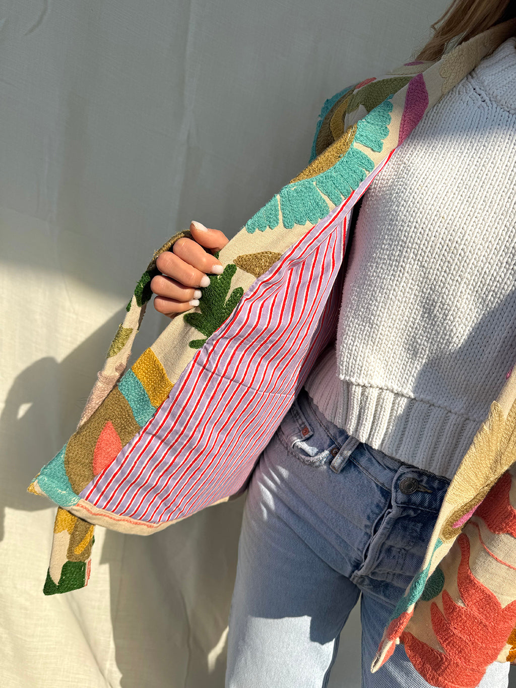 Majorelle Kimono Waistcoat n.12