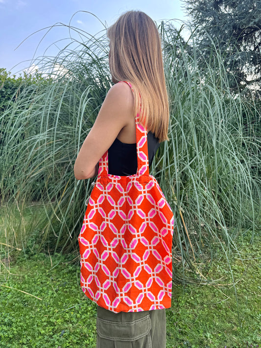 Vintage Silk Carry Bag n.30