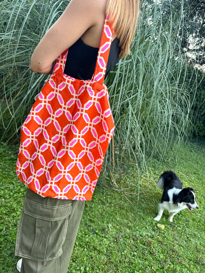 Vintage Silk Carry Bag n.30