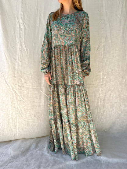Silk Angelica Long Dress n.1