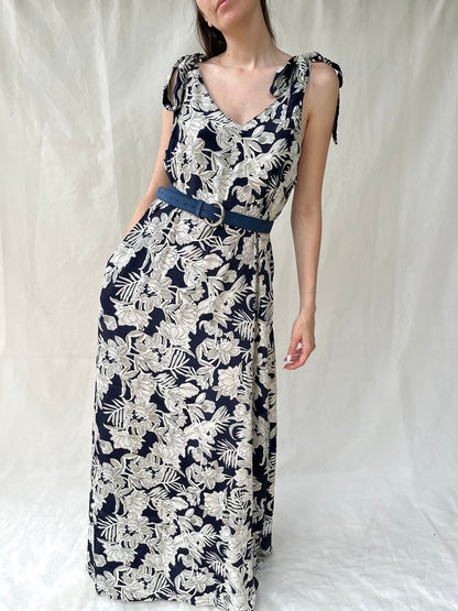 Silk Berry Long Dress n.5