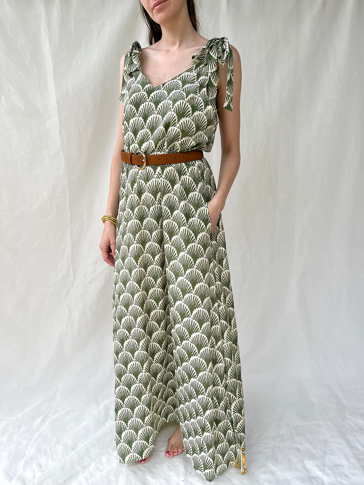 Silk Berry Long Dress n.3 - Bohemia Couture
