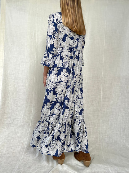Silk Bianca Long Dress with Pockets n.17