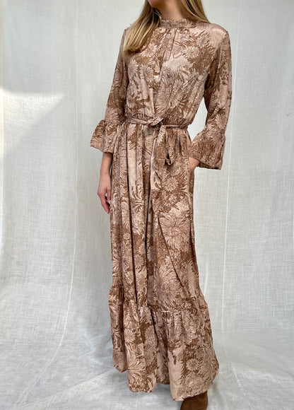 Silk Bianca Long Dress with Pockets n.19