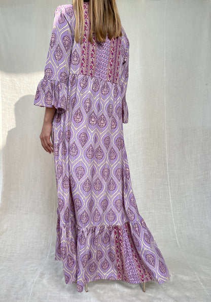 Silk Bianca Long Dress with Pockets n.20