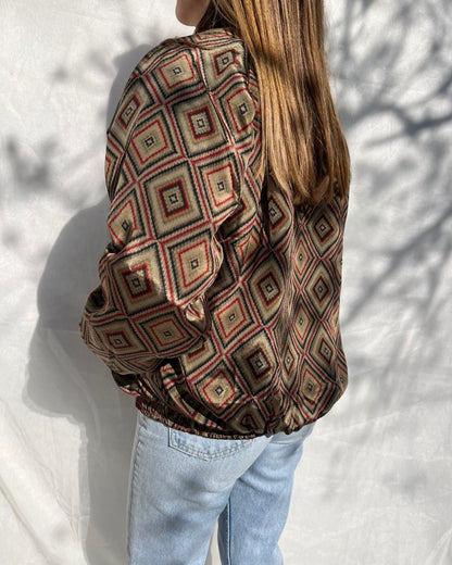 Silk Bomber Jacket n.7