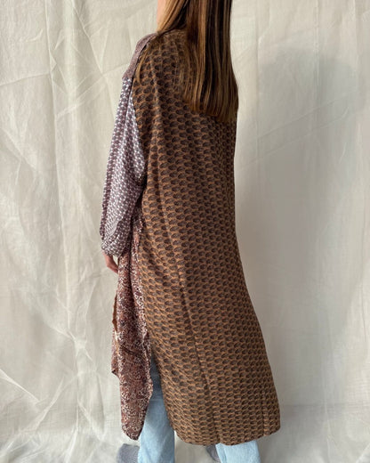 Silk Long Cardigan n.38