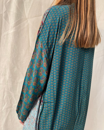 Silk Long Cardigan n.39