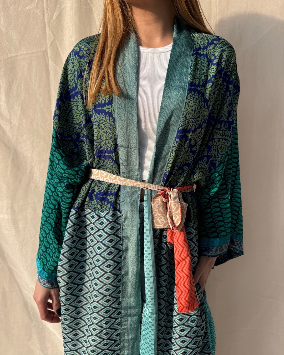 Silk Maxi Cardigan n.16
