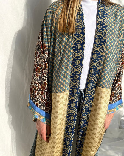 Silk Maxi Cardigan n.18