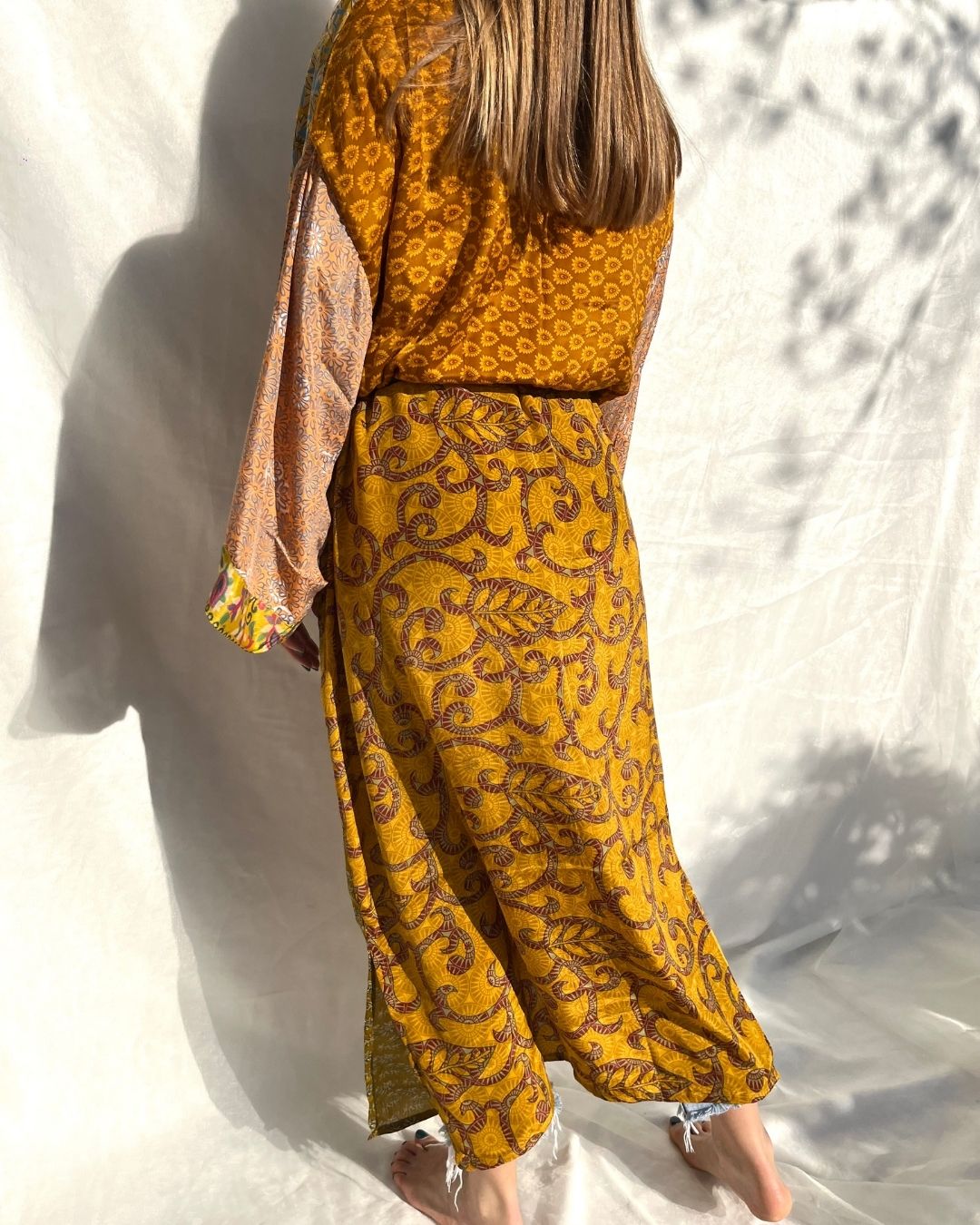 Silk Maxi Cardigan n.19
