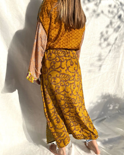Silk Maxi Cardigan n.19