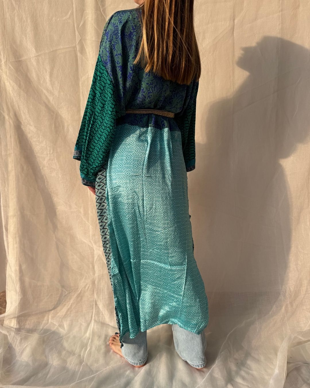 Silk Maxi Cardigan n.16