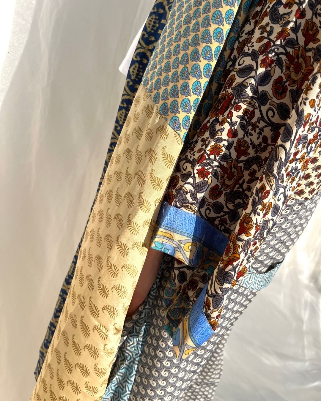 Silk Maxi Cardigan n.18