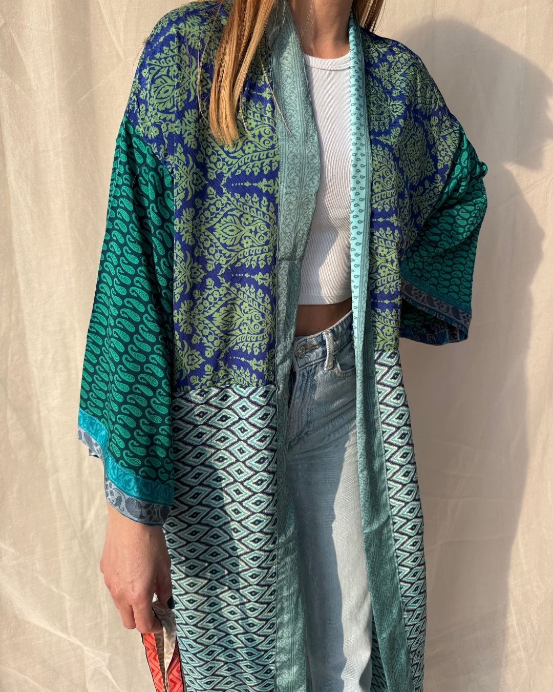 Silk Maxi Cardigan n.16