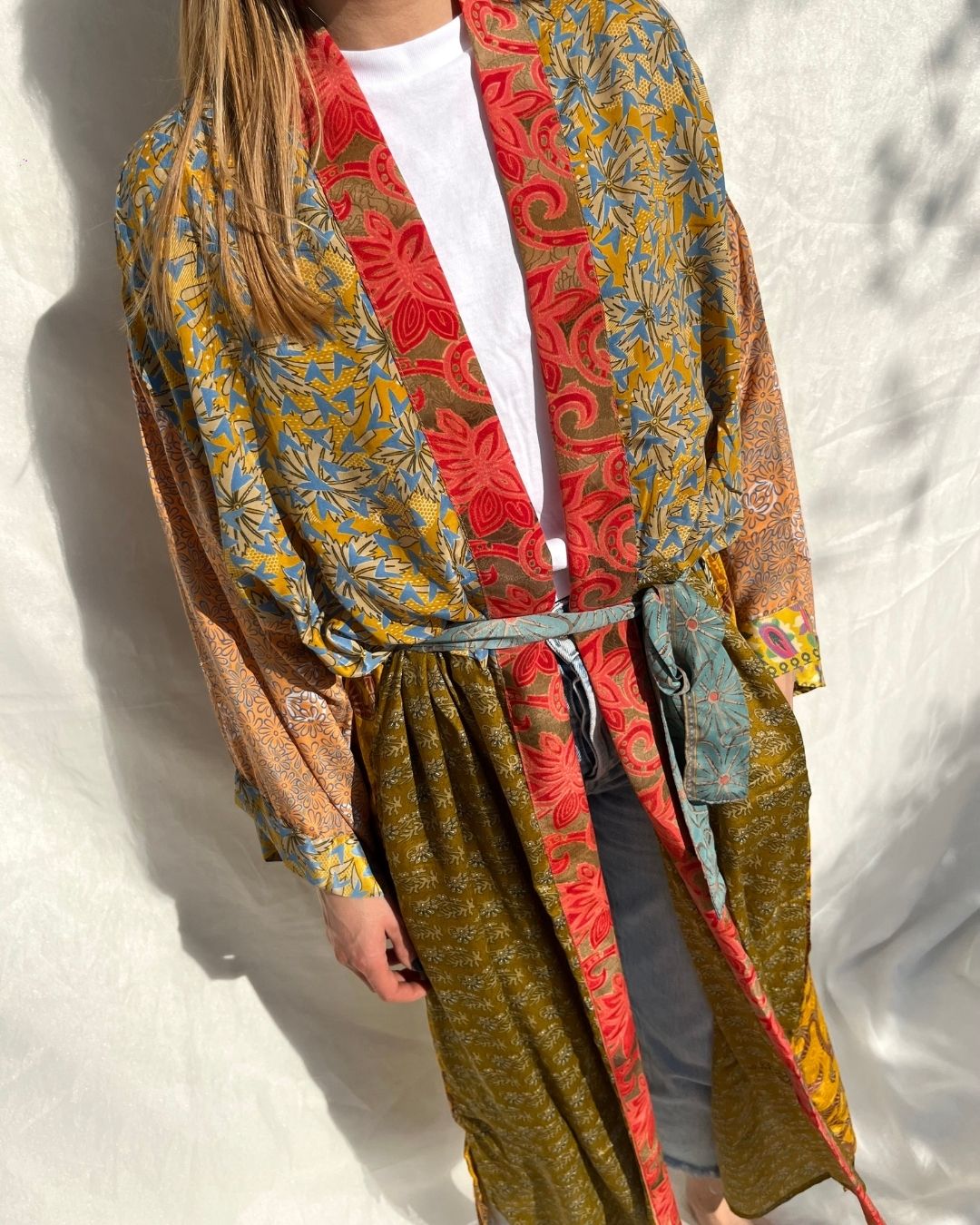Silk Maxi Cardigan n.19