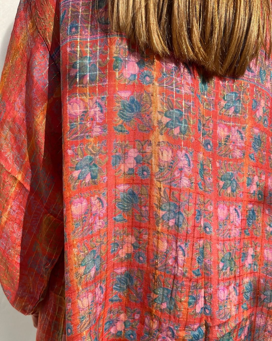 Silk Tie Dye Cardigan n.10
