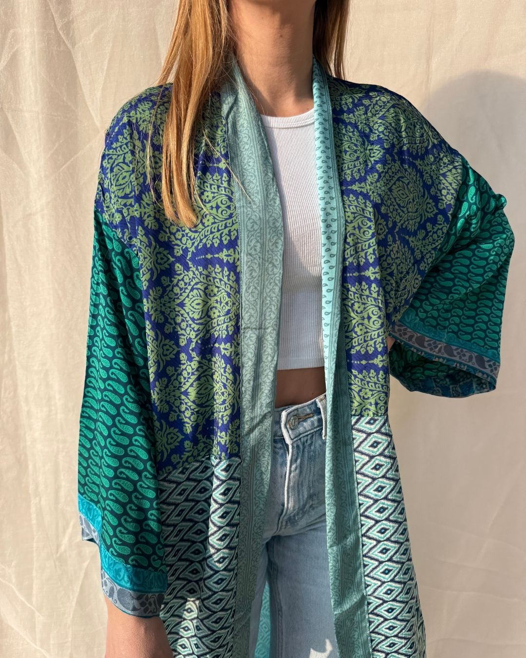 Silk Maxi Cardigan n.16