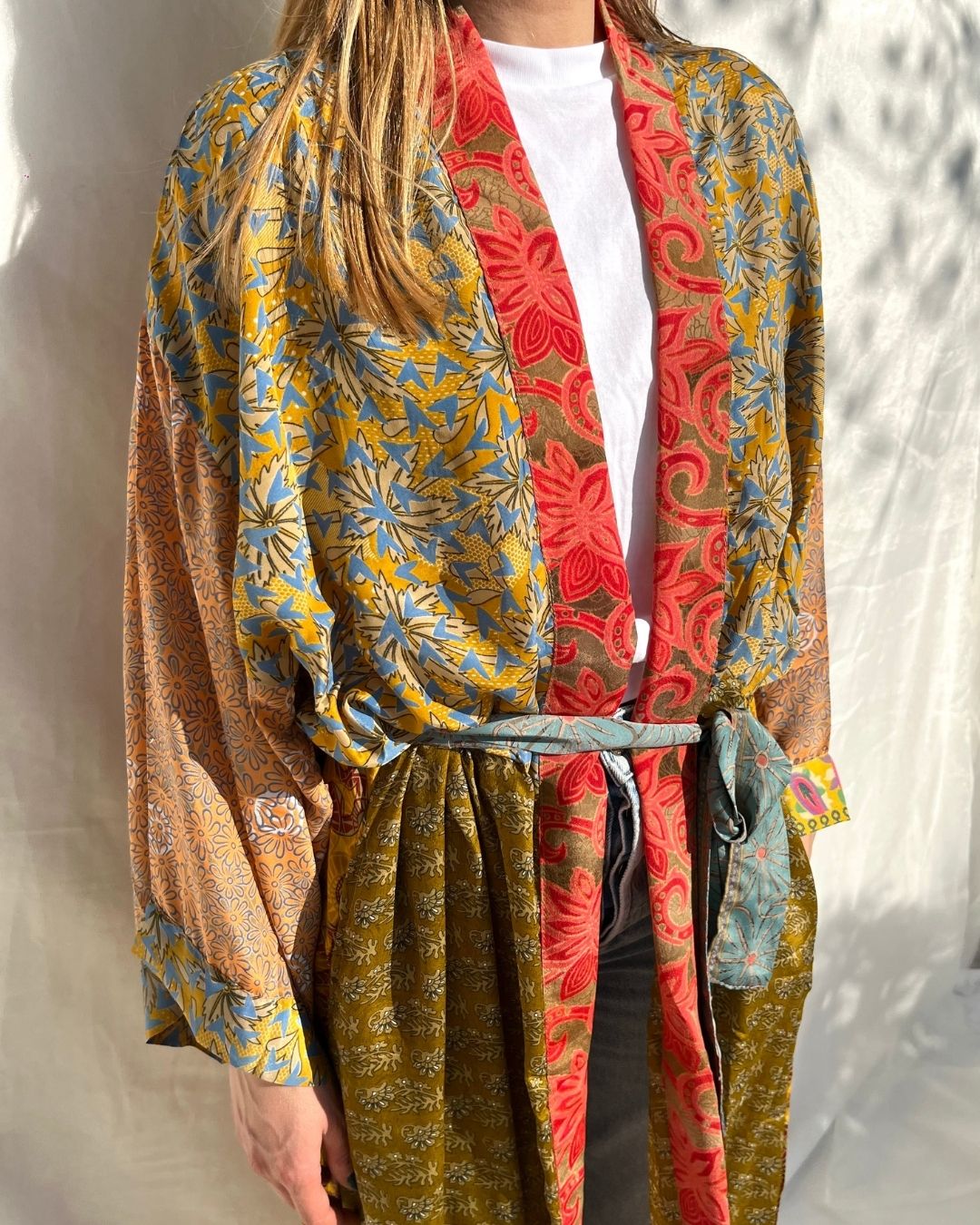 Silk Maxi Cardigan n.19